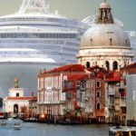 Via Le Navi Da Crociera Dalla Laguna Di Venezia
