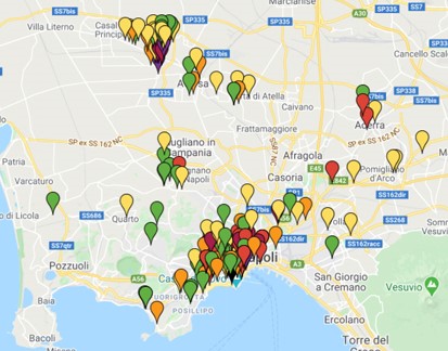 NO2, No grazie: i risultati a Napoli